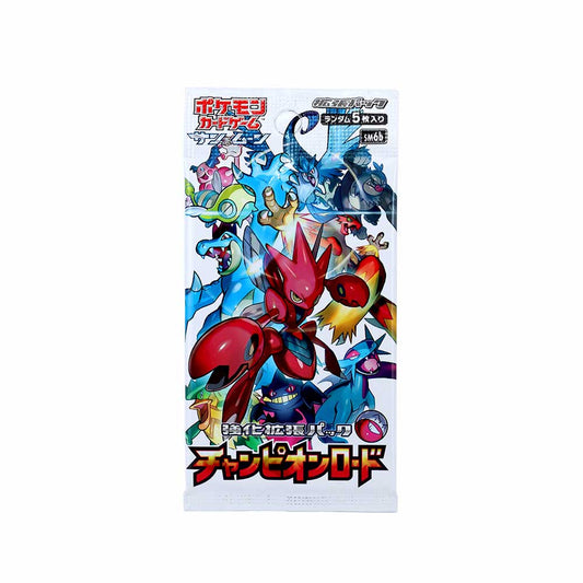 Pokemon TCG: Sun & Moon - Champion Road sm6b Japanese Booster Pack