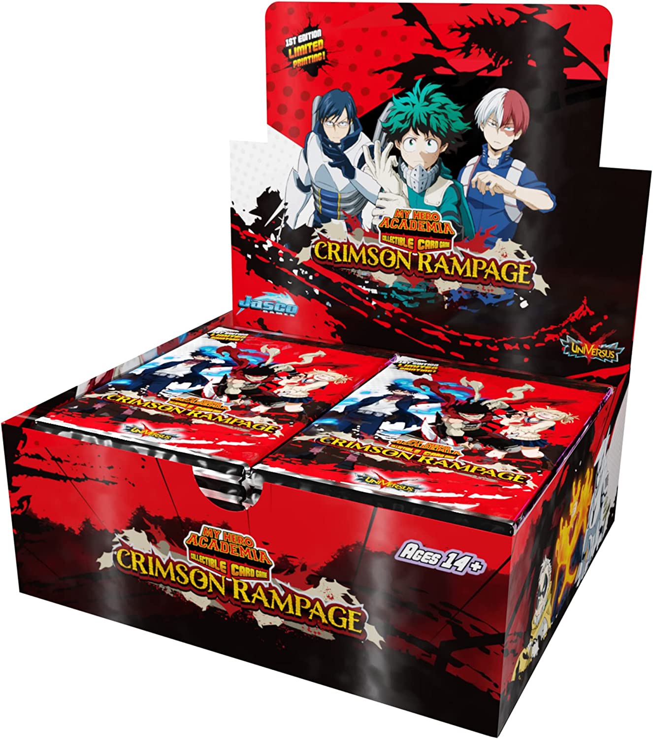 My Hero Academia CCG: Crimson Rampage 1st Edition Booster Box