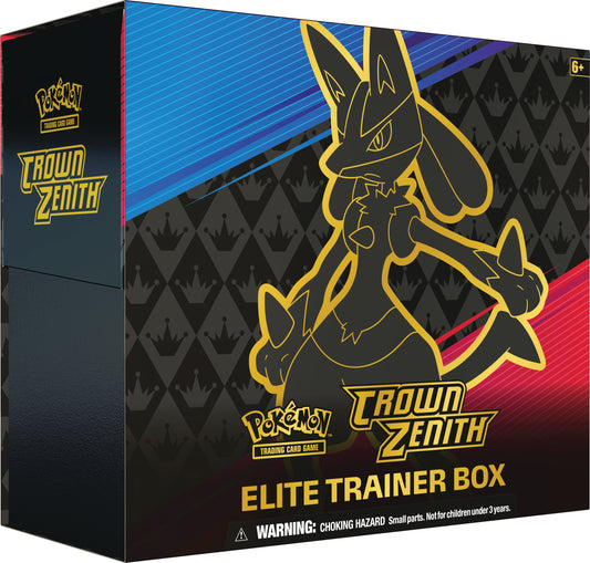 Pokemon TCG: Sword & Shield - Crown Zenith Elite Trainer Box