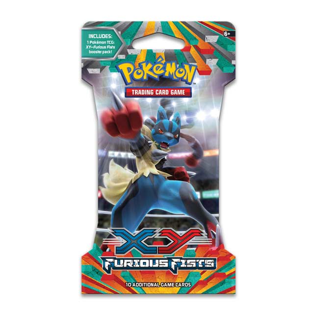 Pokemon TCG: X & Y - Furious Fists Sleeved Booster Pack