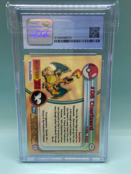 Charizard Non Holo First Print Series 1 Topps CGC 6