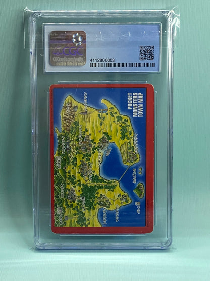 Blastoise Map Carddass Bandai Vending 1996 #156 Japanese CGC 6