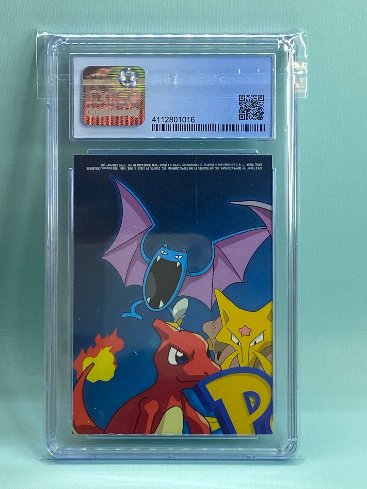 Staryu Misty Topps TV5 Silver Foil Holo Third Print Pristine CGC 10