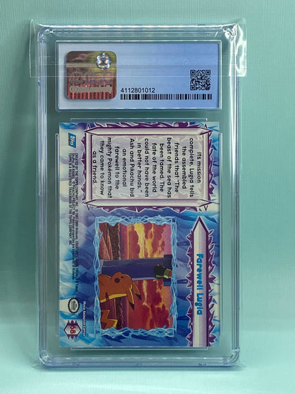 Pokemon the Movie 2000 Topps Farewell Lugia CGC 9