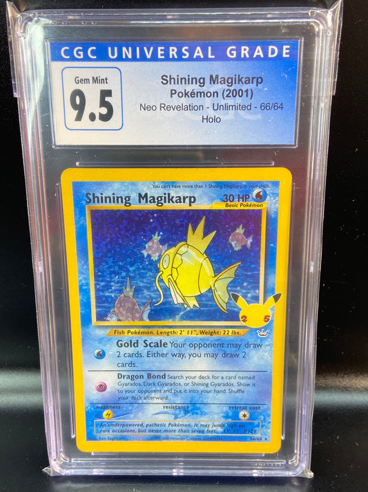 Shining Magikrap Celebrations Classic Collection 66/64 CGC 9.5