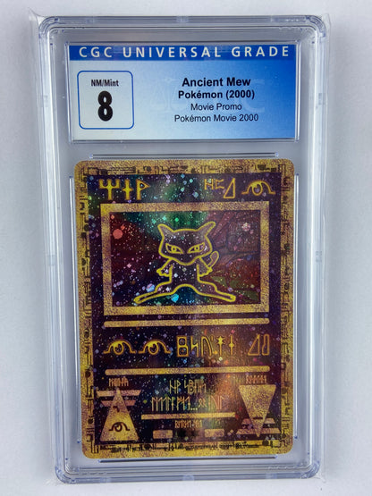 Ancient Mew Pokemon Movie 2000 Promo CGC 8 TBC Games Ancient Mew Pokemon Movie 2000 Promo CGC 8 TBC Games