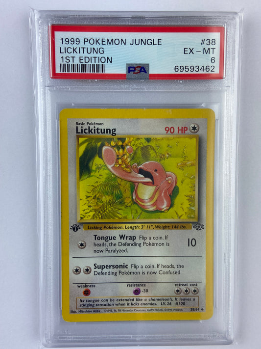 Likitung Jungle 1st Edition 38/64 PSA 6