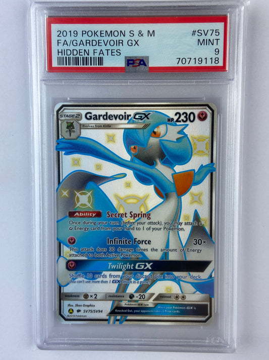 Gardevoir GX Hidden Fates SV75/SV94 PSA 9