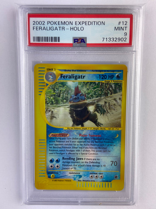 Feraligatr Expedition Reverse Holo 12/165 PSA 9