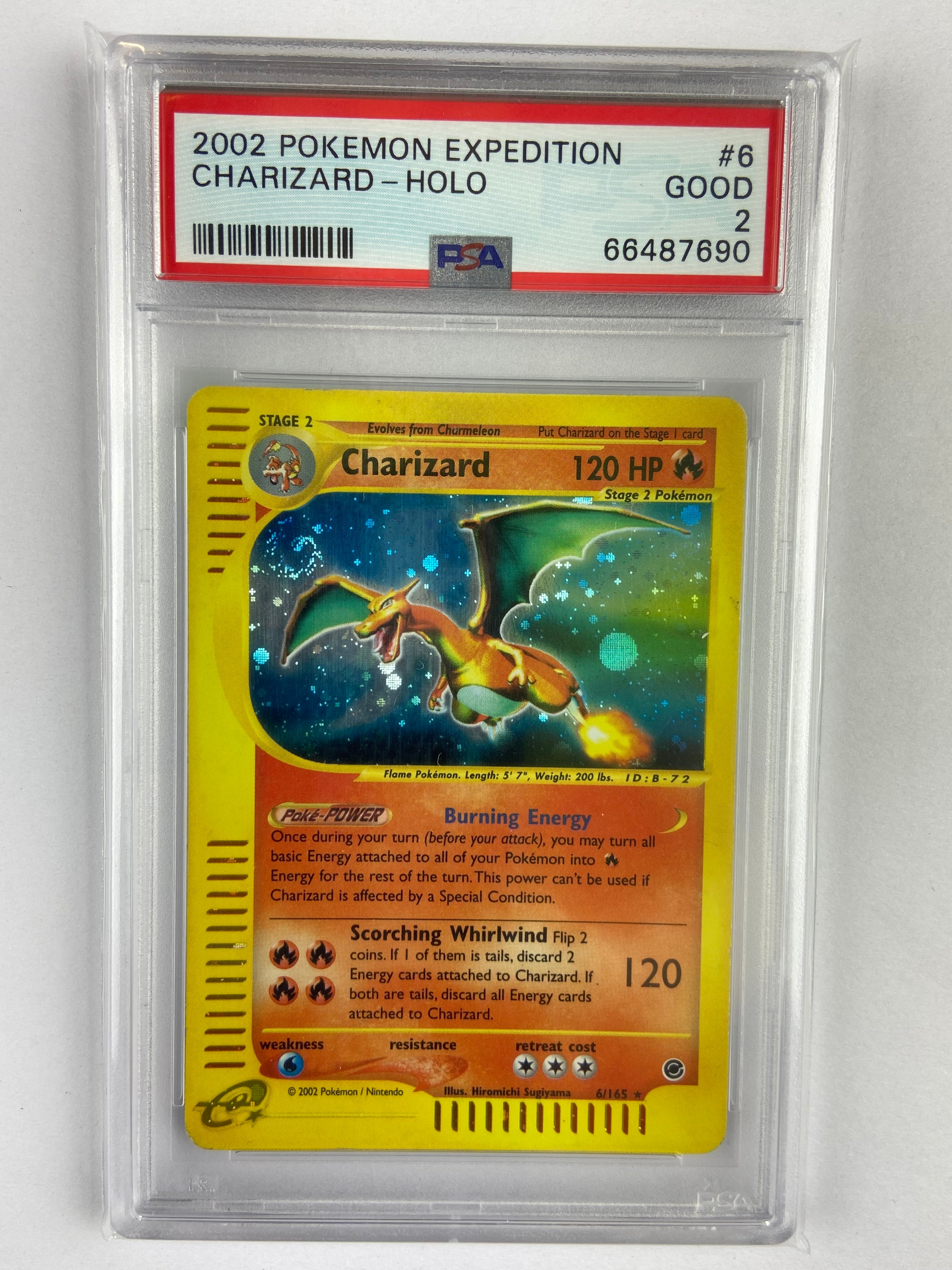 Charizard 6/165 Pokemon discount Expeditions