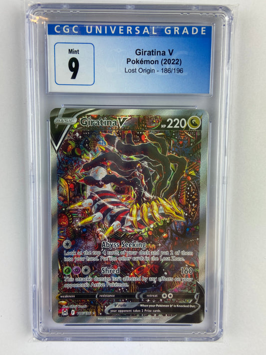 Giratina V Alt Art Lost Origin 180/203 CGC 9