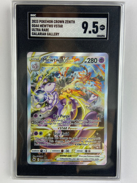 Mewtwo VSTAR Crown Zenith GG44/GG70 SGC 9.5