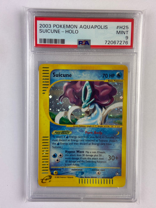 Suicune Aquapolis Holo H25/H32 PSA 9