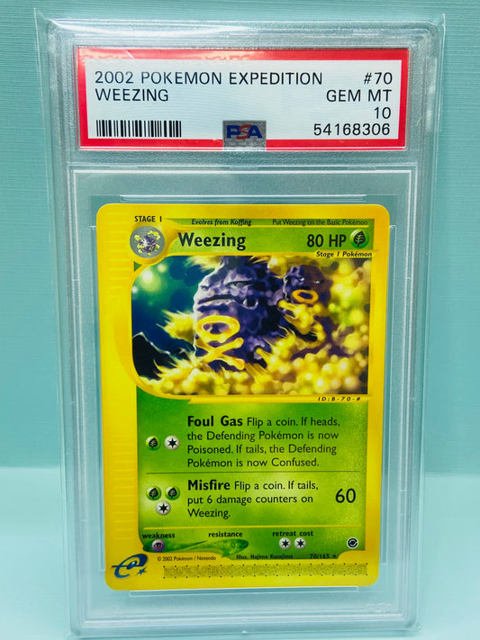 Weezing Expedition 70/165 PSA 10