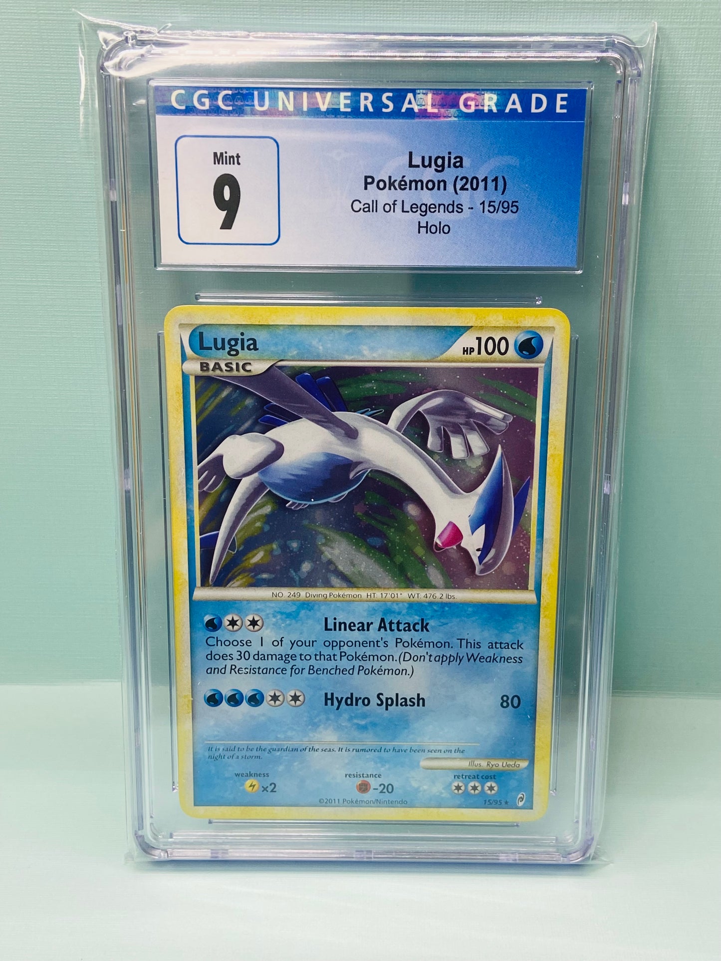Lugia Call of Legends Holo Rare 15/95 CGC 9 TBC Games Lugia Call of Legends Holo Rare 15/95 CGC 9 TBC Games