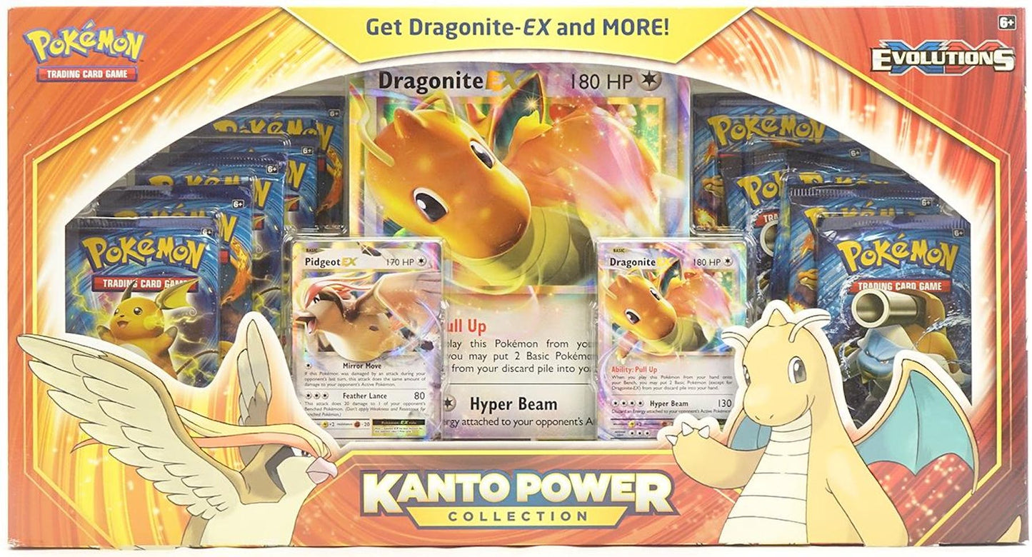 Pokemon TCG: XY - Kanto Power Collection Box (Pidgeot EX & Dragonite EX)