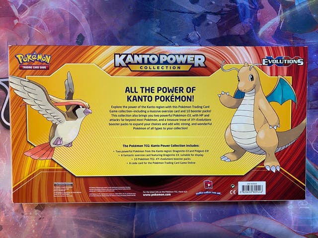 Pokemon TCG: XY - Kanto Power Collection Box (Pidgeot EX & Dragonite EX)