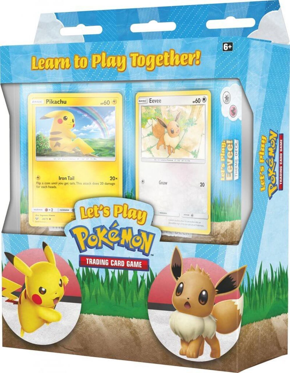 Pokemon TCG: Let's Play Pokemon Box - Pikachu/Eevee