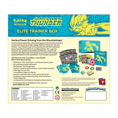 Pokemon TCG: Sun & Moon - Lost Thunder Elite Trainer Box