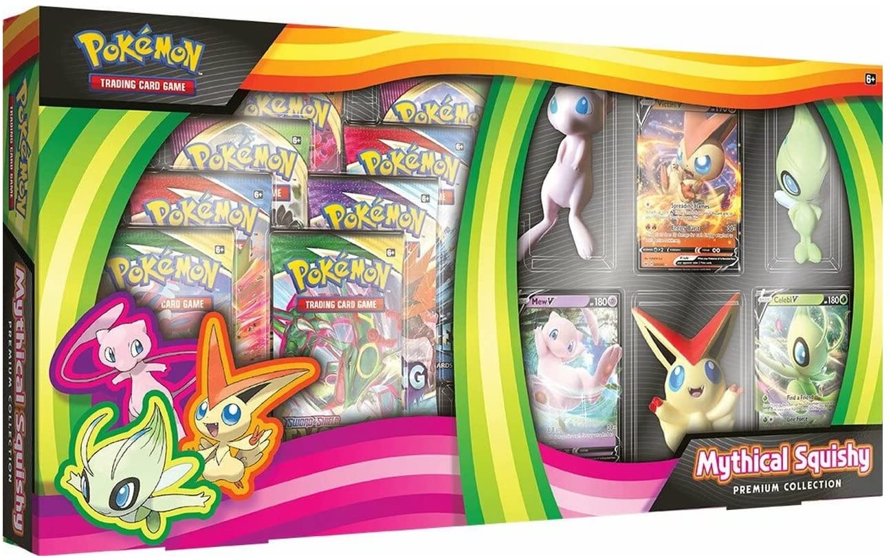 Pokemon TCG: Mythical Squishy Premium Collection Box