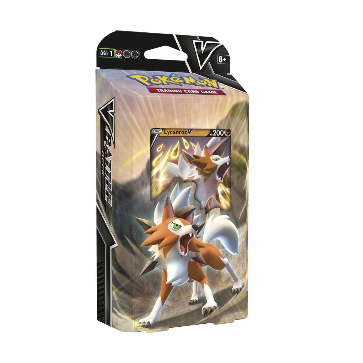 Pokemon TCG: Sword & Shield - V Battle Deck Theme Deck (Lycanroc)