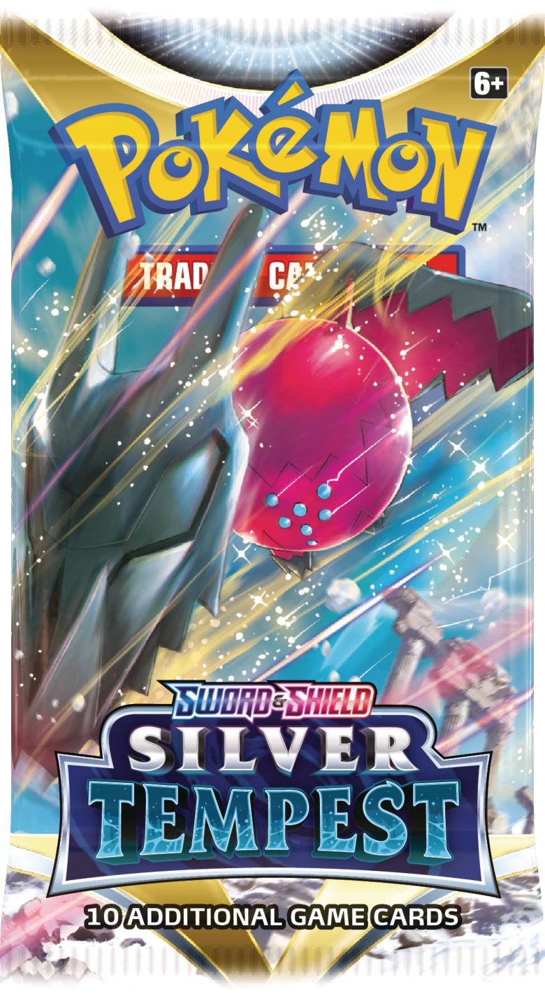 Pokemon TCG: Sword & Shield - Silver Tempest Booster Pack Pokemon TCG: Sword & Shield - Silver Tempest Booster Pack