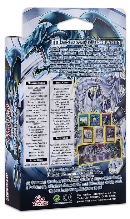 Yugioh TCG: Saga of Blue Eyes White Dragon Structure Deck TBC Games Yugioh TCG: Saga of Blue Eyes White Dragon Structure Deck TBC Games
