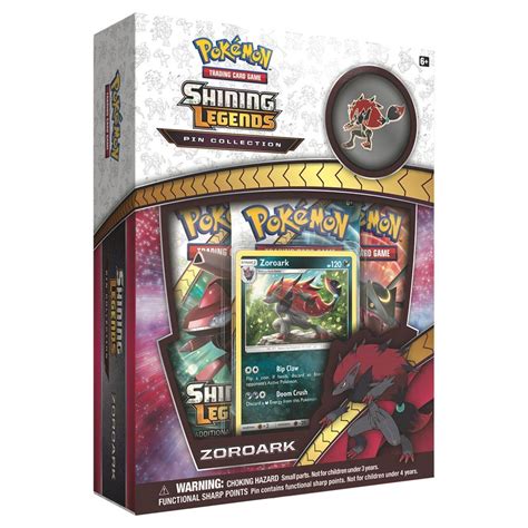 Pokemon TCG: Sun & Moon – Shining Legends Pin Collection Box (Zoroark)