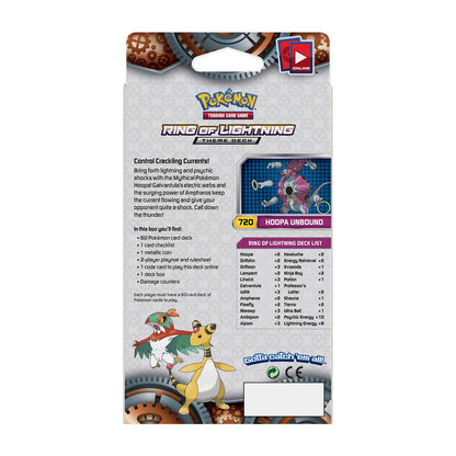 Pokemon TCG: X & Y - Steam Siege Ring of Lightning Theme Deck (Hoopa) TBC Games Pokemon TCG: X & Y - Steam Siege Ring of Lightning Theme Deck (Hoopa) TBC Games