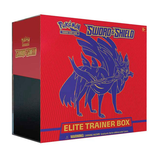 Pokemon TCG: Sword & Shield - Base Set - Elite Trainer Box (Zacian)