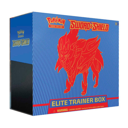 Pokemon TCG: Sword & Shield - Base Set - Elite Trainer Box (Zamazenta)