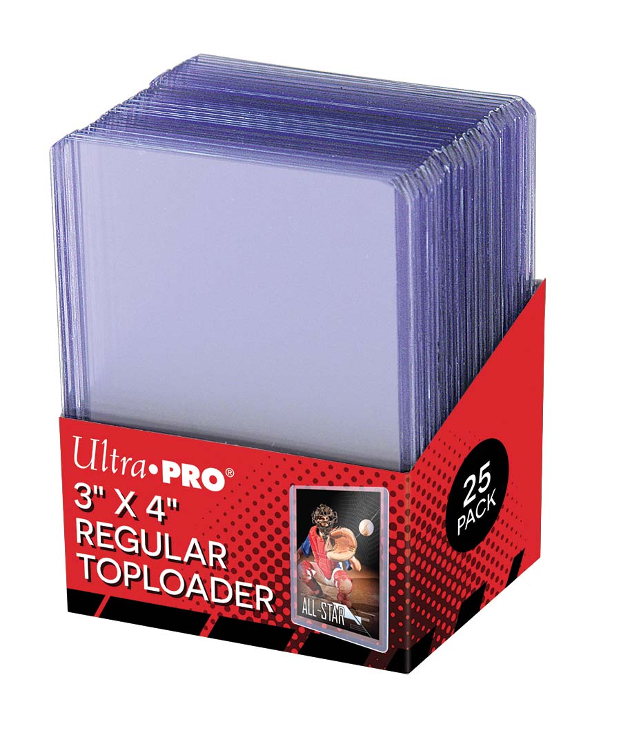 Ultra Pro: Toploader 3x4 Clear Regular (25)