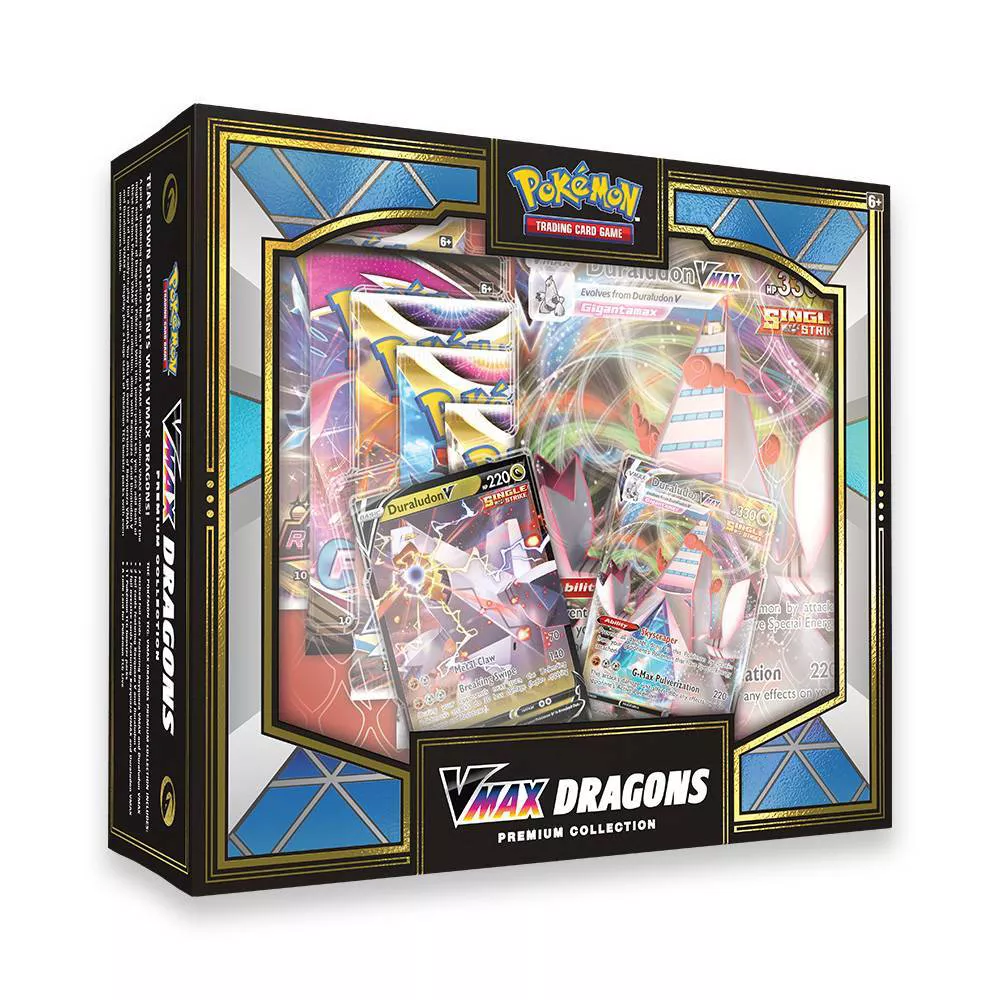 Pokemon TCG: VMAX Double Dragons Premium Collection Box