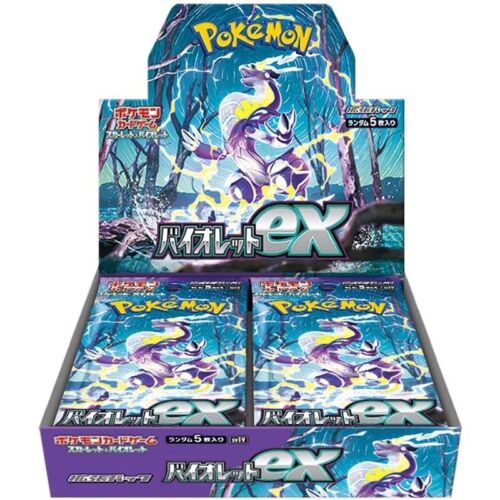 Pokemon TCG: Scarlet & Violet - Violet ex sv1V Japanese Booster Box TBC Games Pokemon TCG: Scarlet & Violet - Violet ex sv1V Japanese Booster Box TBC Games