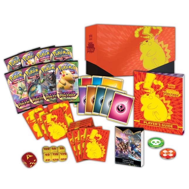 Pokemon TCG: Sword & Shield - Vivid Voltage Elite Trainer Box TBC Games Pokemon TCG: Sword & Shield - Vivid Voltage Elite Trainer Box TBC Games