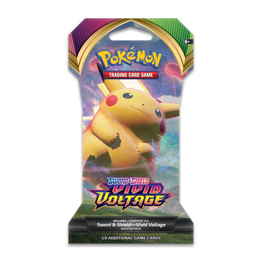Pokemon TCG: Sword & Shield - Vivid Voltage Sleeved Booster Pack