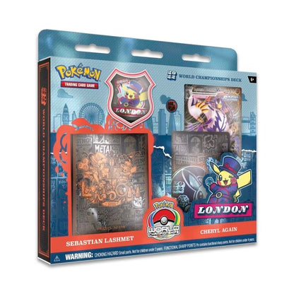 Pokemon TCG: 2022 London World Championships Deck (Sebastian Lashmet, Cheryl Again) Pokemon TCG: 2022 London World Championships Deck (Sebastian Lashmet, Cheryl Again)