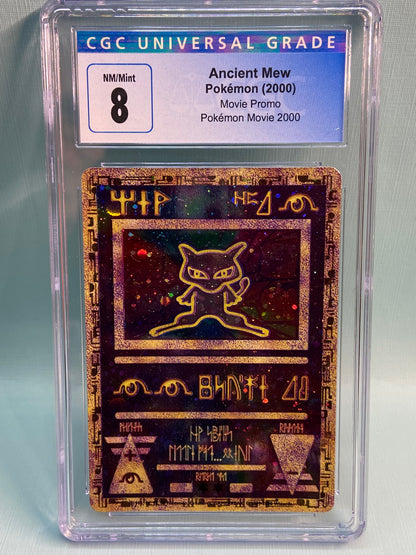 Ancient Mew Pokemon Movie 2000 Promo CGC 8 TBC Games Ancient Mew Pokemon Movie 2000 Promo CGC 8 TBC Games
