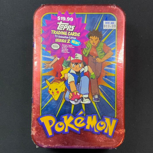 Pokemon TCG: Topps TV Animation Series 2 Tin (Ash & Friends)