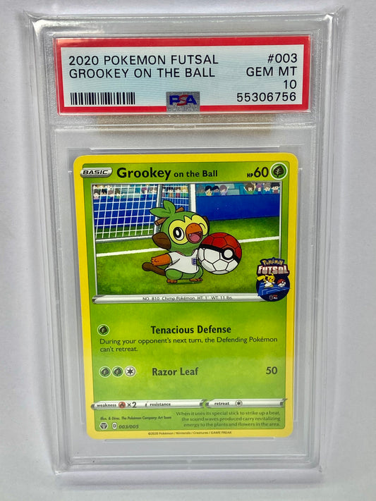Grookey On The Ball Fustal Promo #003 PSA 10