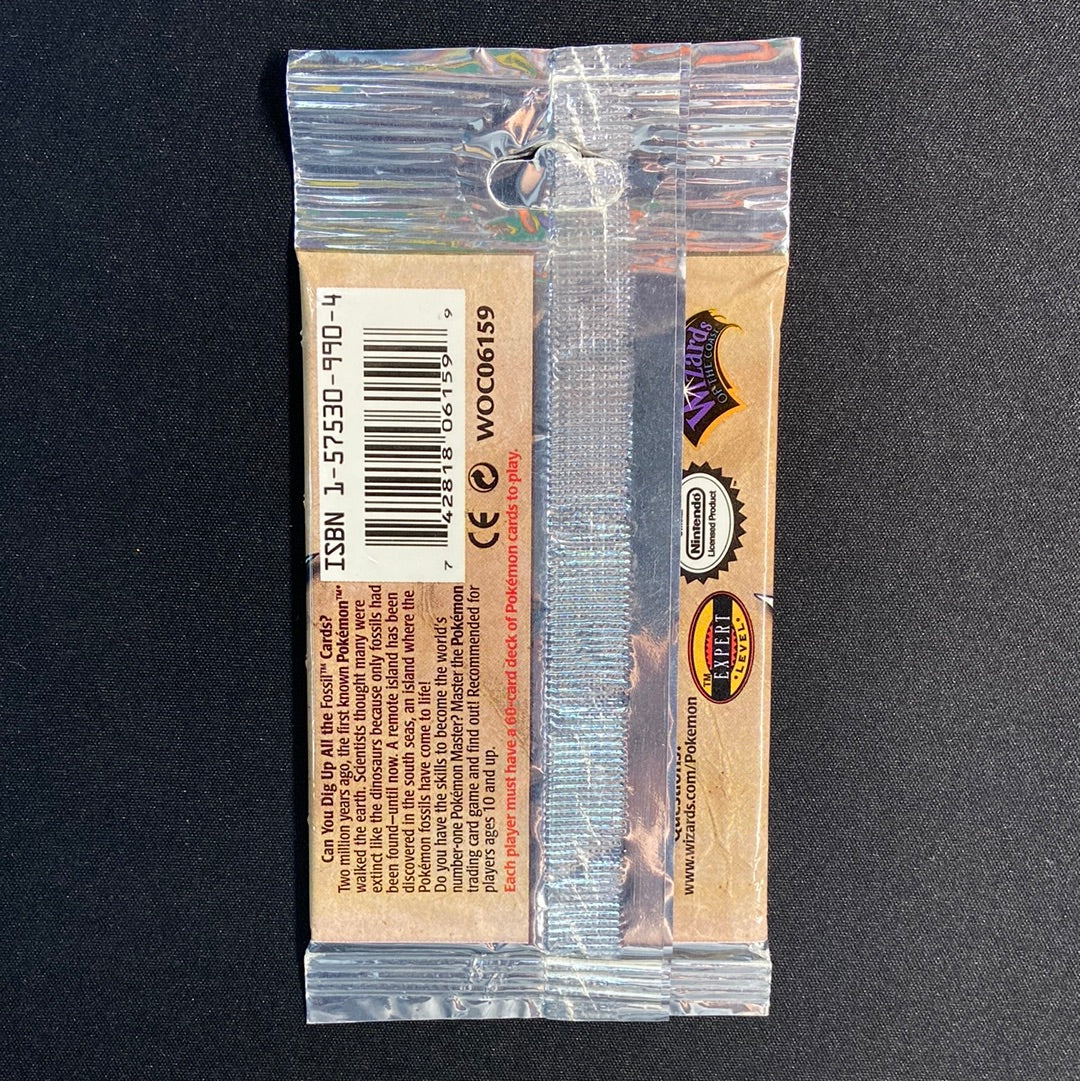 Pokemon TCG: Fossil Unlimited Booster Pack Long Stem (Zapdos)