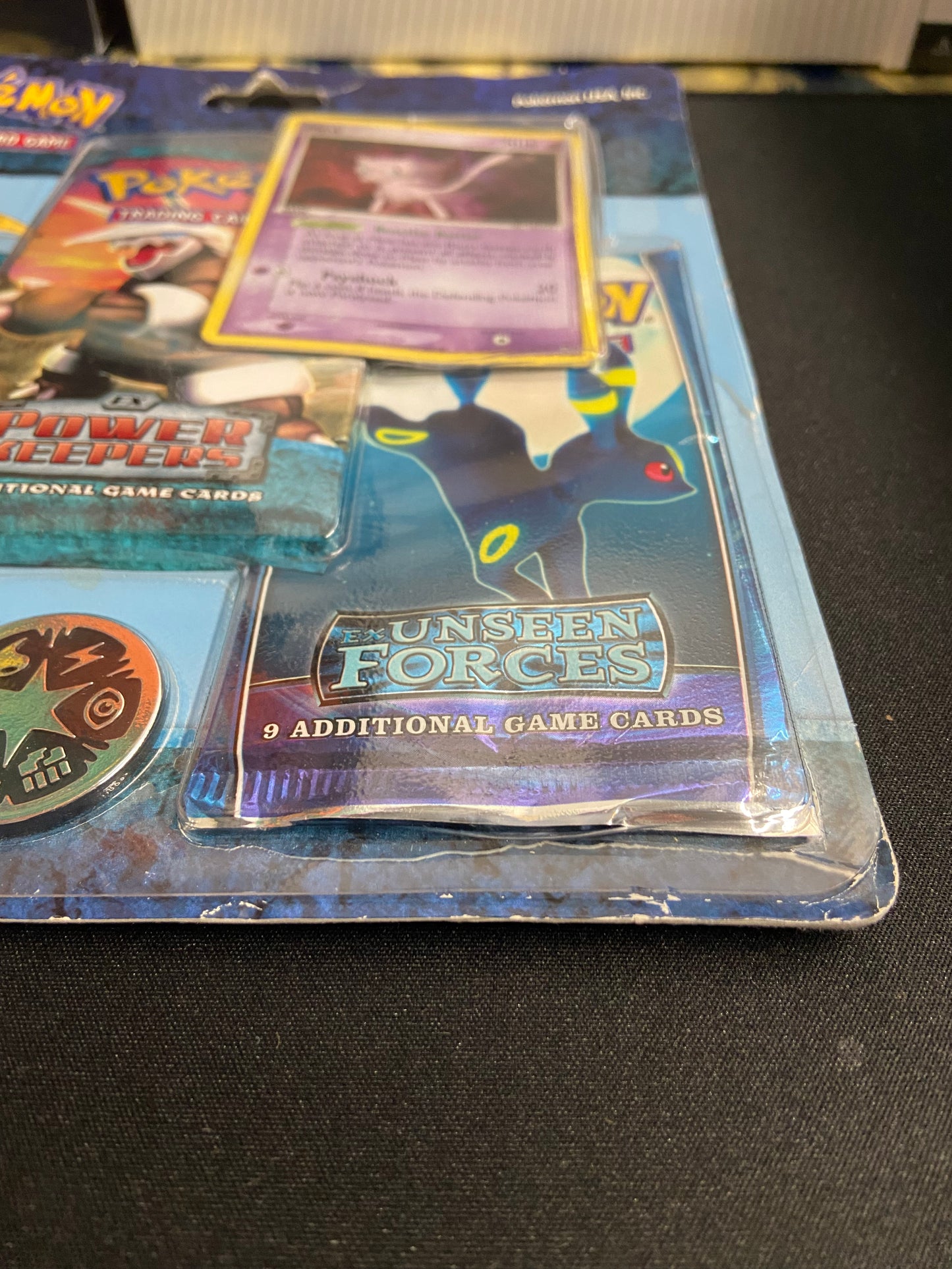 Pokemon TCG: EX Power Keepers Unseen Forces 3-Pack Blister (Mew)