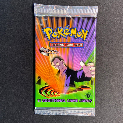 gym challenge 1st edition booster box 2000 POKMON ED / FACTORY SEALED / WOTC / GENGAR 11 cards per pack. Gym Challenge - Booster Box