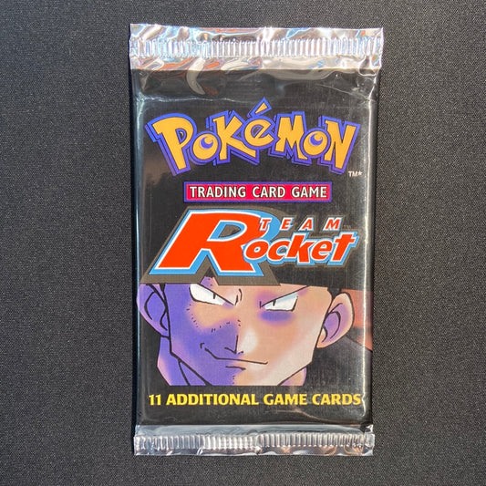 Pokemon TCG: Team Rocket Unlimited Booster Pack (Giovanni)