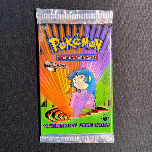 Pokemon TCG: Gym Challenge 1st Edition Booster Pack (Sabrina)
