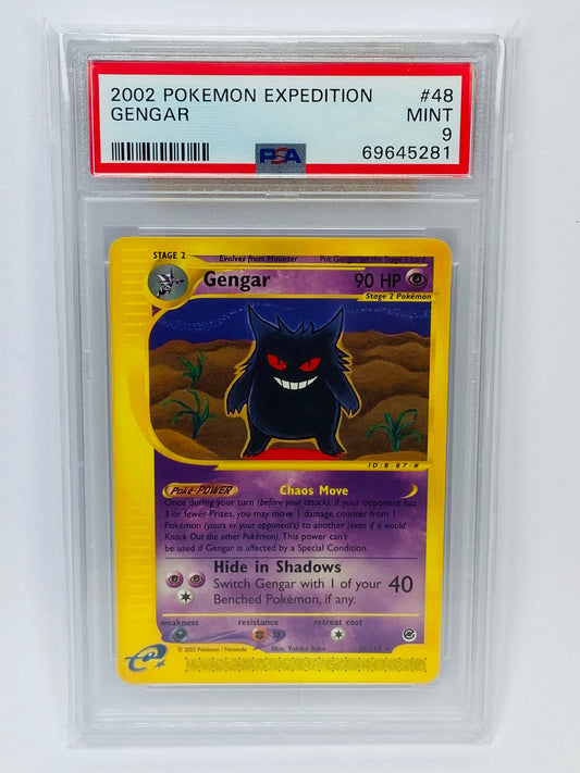 Gengar Expedition 48/165 PSA 9
