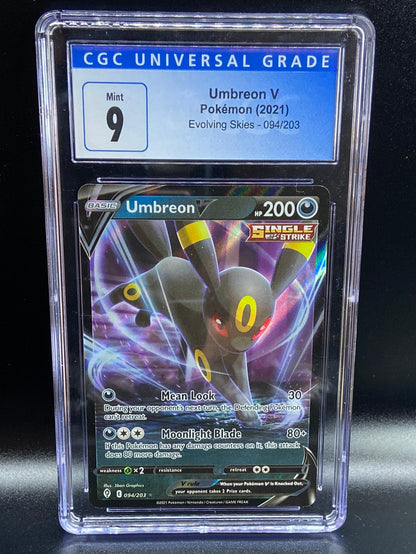 Umbreon V Evolving Skies 094/203 CGC 9