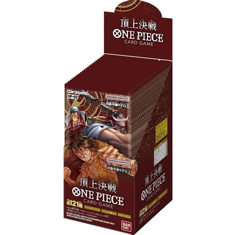 One Piece TCG: Paramount War OP-02 Bandai Carddass Japanese Booster Box