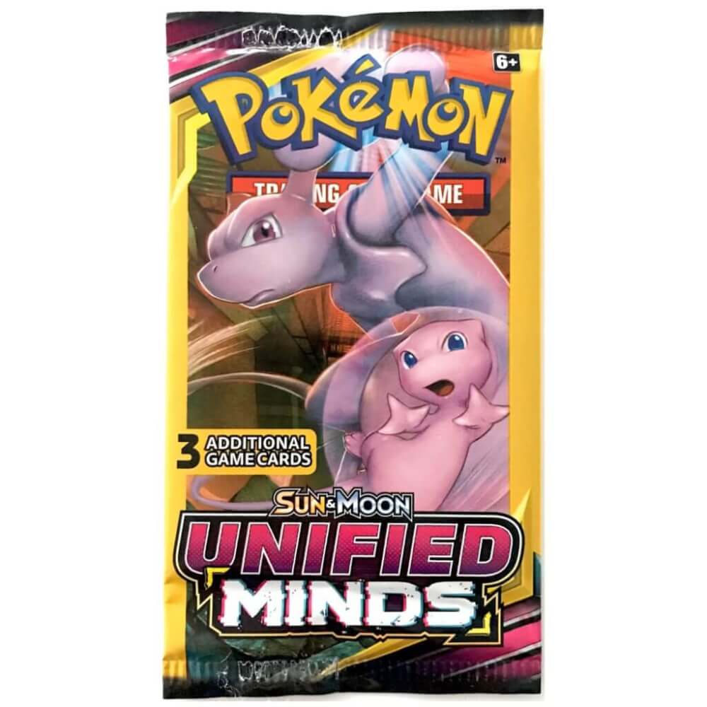 Pokemon TCG: Sun & Moon – Unified Minds 3 Card Booster Pack